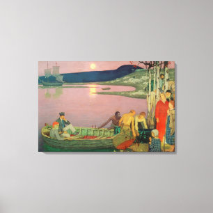 Der Anruf des Meeres, 1925 Leinwanddruck