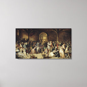 Der Anruf für die letzten Opfer des Terrors Leinwanddruck