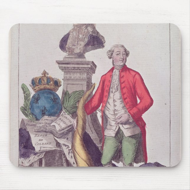 Der Anruf von Jacques Necker am 16. Juli 1789 Mousepad (Vorne)