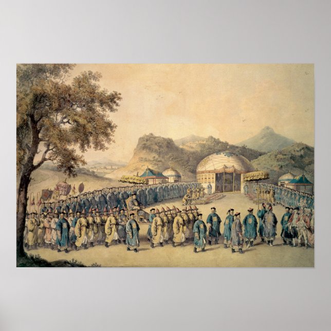 Der Ansatz des Kaisers der China Poster (Vorne)