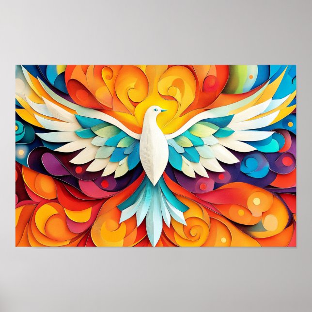 Der Anstand des Heiligen Geistes Poster (Vorne)