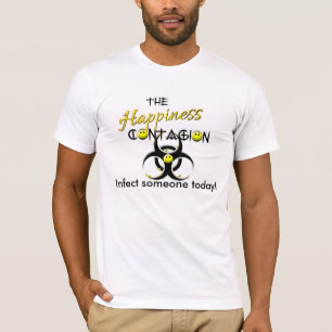 Der ansteckenden Männer Lächeln der T-Shirt