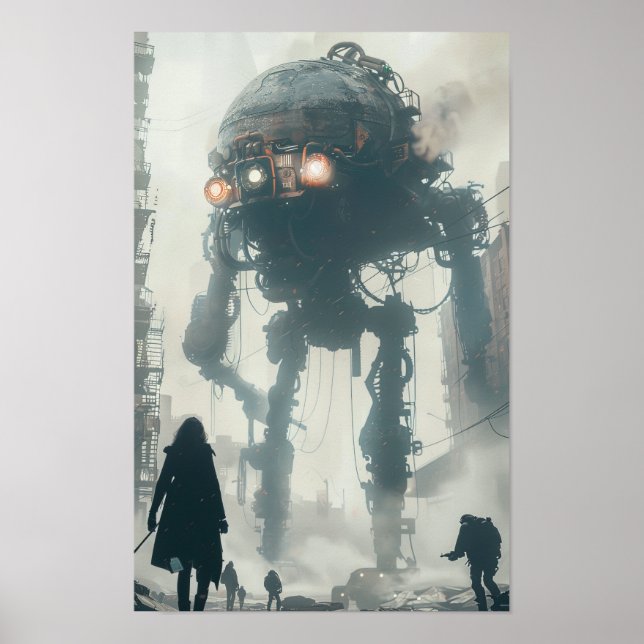 Der Anstieg der KI: Nachweis künstlicher Intell Poster (Vorne)