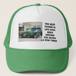 Der antike LKW, DIE BESTEN DINGE INLIFE WURDE... Truckerkappe