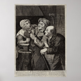 Der antike Zahnarzt der Landzimmertürme Poster