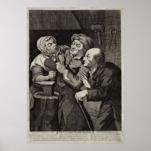 Der antike Zahnarzt der Landzimmertürme Poster