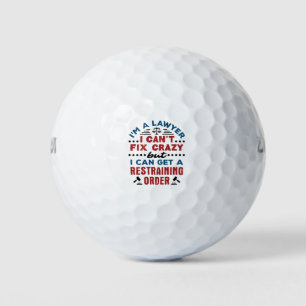 Der Anwalt kann den Fehler nicht beheben, wenn er  Golfball
