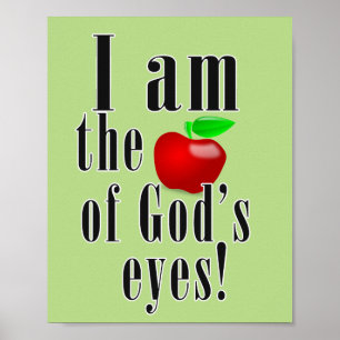 Der Apfel der Augen Gottes Poster