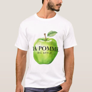Der Apfel, großer Apfel T-Shirt