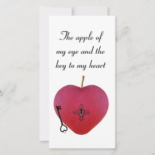 Der Apfel meines Auges und der Schlüssel zu meinem