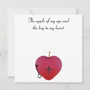 Der Apfel meines Auges und der Schlüssel zu meinem