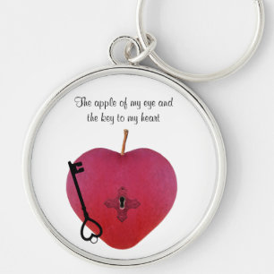 Der Apfel meines Auges und der Schlüssel zu meinem Schlüsselanhänger
