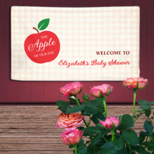 Der Apfel unserer Augenbabydusche Banner