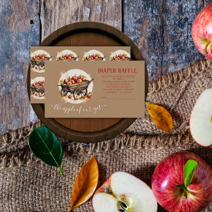 Der Apfel unserer Augenbabydusche Begleitkarte