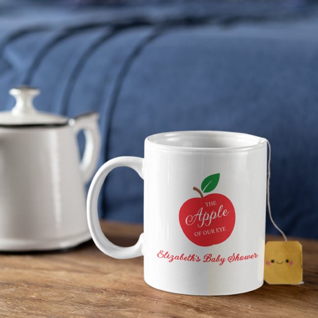 Der Apfel unserer Augenbabydusche Kaffeetasse (Von Creator hochgeladen)