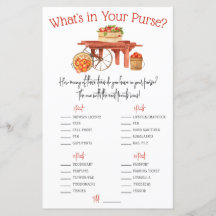 Der Apfel unseres Auges Was ist in deiner Handtasc