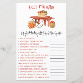 Der Apfel unseres "Eye Let's Mingle Shower Game"