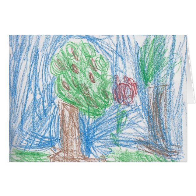 Der Apfelbaum (Vorderseite (Horizontal))