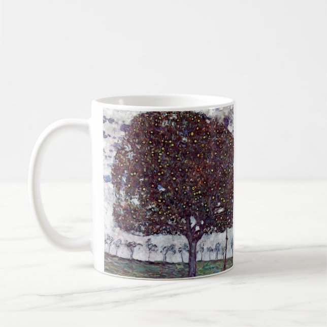 Der Apfelbaum durch Gustav Klimt Kaffeetasse (Links)