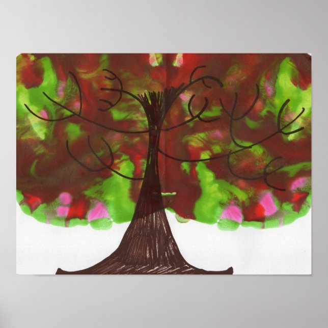 Der Apfelbaum Poster (Vorne)