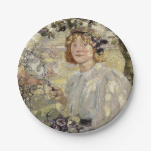 Der Apfelbaum (von Bessie MacNicol) Pappteller