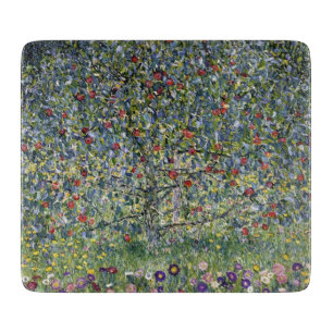 Der Apfelbaum (von Gustav Klimt) Schneidebrett
