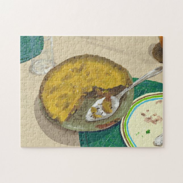 Der Apfelkuchen der Puzzlespiel-Mutter Puzzle (Horizontal)