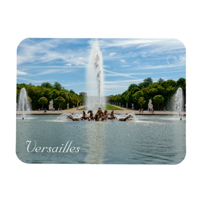 Der Apollo-Brunnen im Garten von Versailles Magnet (Horizontal)