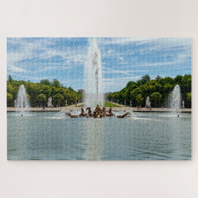 Der Apollo-Brunnen im Garten von Versailles Puzzle (Horizontal)