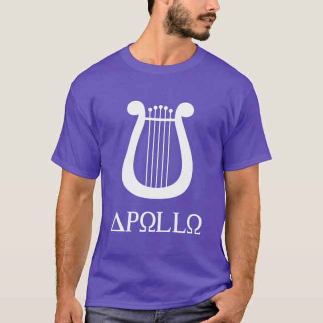 der Apollo des Lyres T-Shirt (Vorderseite)