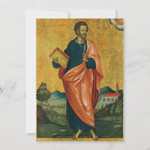 Der Apostel Bartholomäus Fine Art Einladung