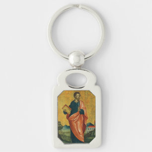 Der Apostel Bartholomäus Fine Art Schlüsselanhänger