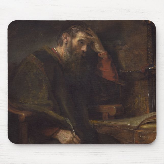 Der Apostel Paul, c.1657 (Öl auf Leinwand) Mousepad (Vorne)
