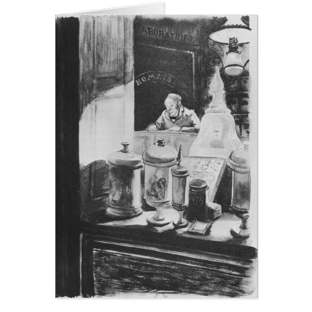 Der Apotheker Homais (Vorne)