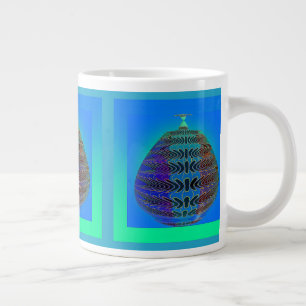 Der Apotheker Jar Blue Jumbo-Tasse