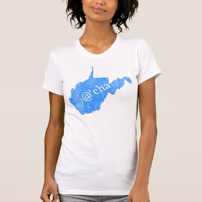 Der Appalachia-West- VirginiaT-Shirt der Frauen T-Shirt (Vorderseite)