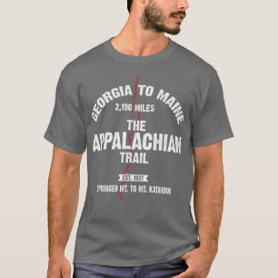 Der appalachische Weg Georgiens zum Weiterwandern T-Shirt