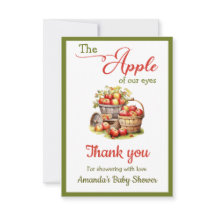 Der Apple Our Eyes Fall Harvest Baby Shower