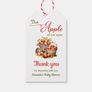 Der Apple Our Eyes Fall Harvest Baby Shower Geschenkanhänger
