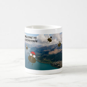 Der Apteryx-Clan heißt dich in Queenstown willkomm Kaffeetasse