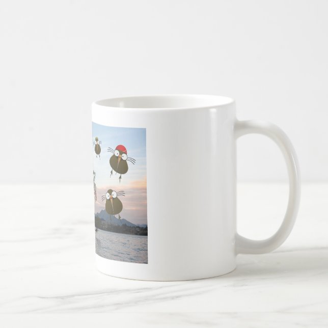 Der Apteryx-Clan heißt dich in Wanaka willkommen Kaffeetasse (Rechts)