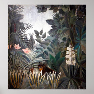 Der Äquatorialdschungel Poster