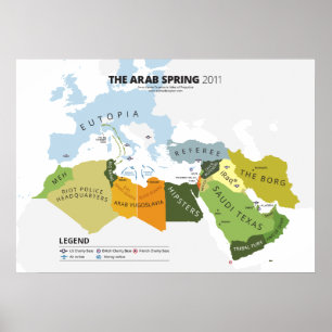 Der arabische Frühling Poster