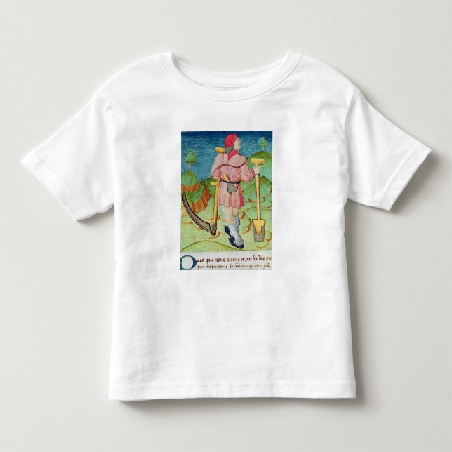 Der Arbeiter Kleinkind T-shirt (Vorderseite)