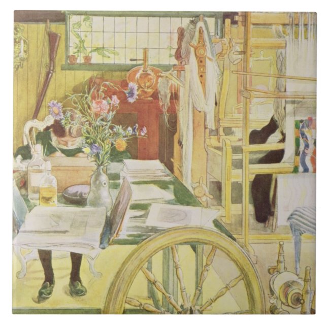 Der Arbeitsraum, Kneipe. in "Lasst Licht Hinin" Fliese (Vorderseite)