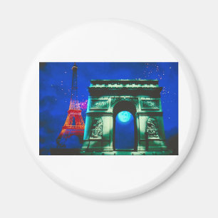 Der Arc de Triomphe Magnet