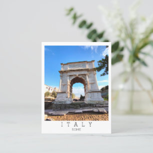 Der Arch des Titus, Rom, Italien Postkarte