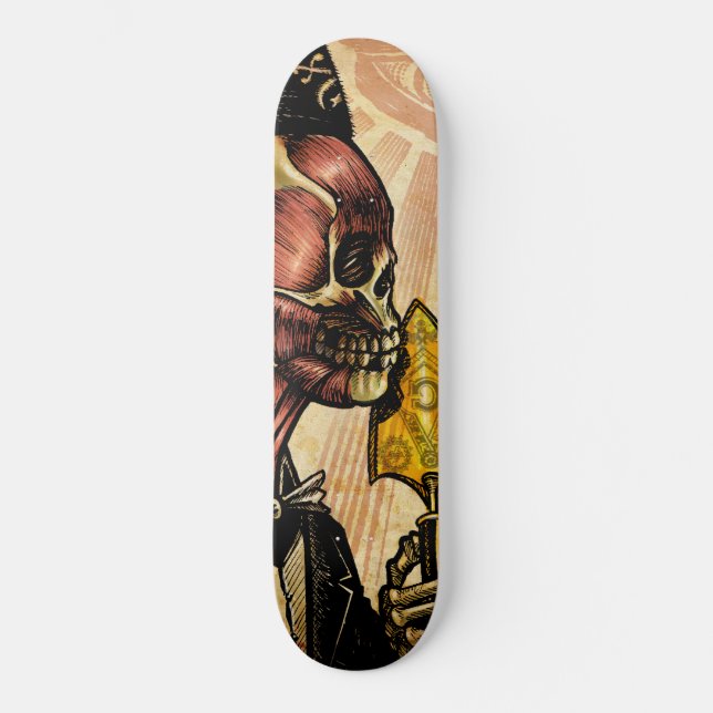Der Architekt Skateboard (Vorderseite)