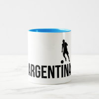 Der argentinische Flag-Fußballspieler verwendet Pu