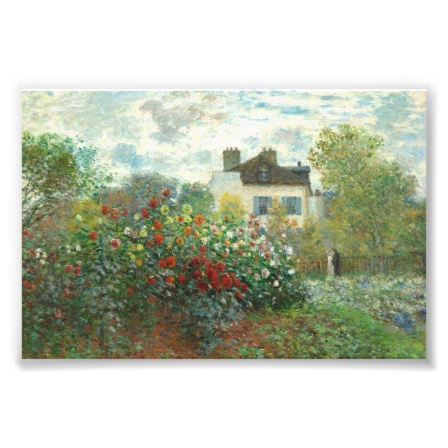 Der argentinische Künstlergarten von Claude Monet Fotodruck (Vorne)